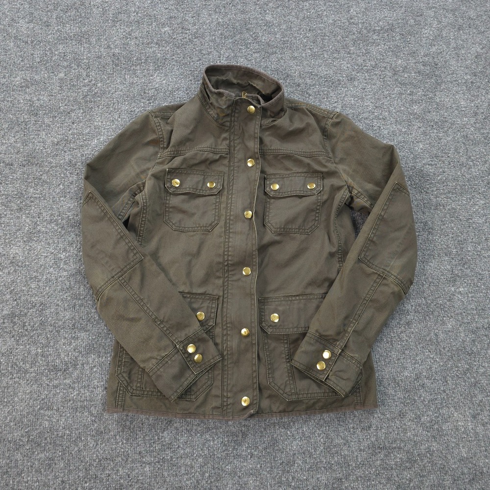 J Crew Jacket Womens Extra Small‎ Green Downtown Field Outdoors Preppy Career